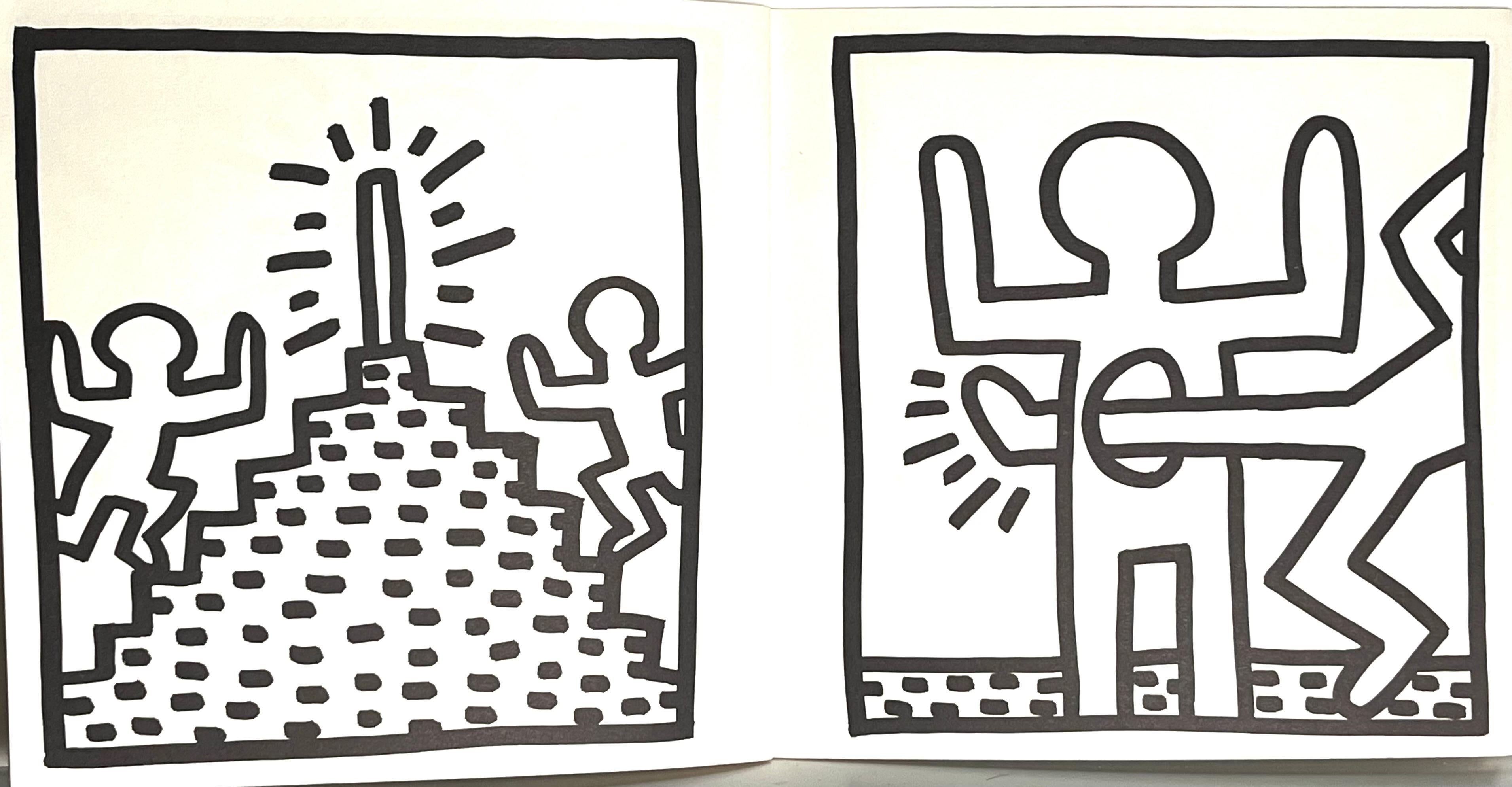 Keith Haring 1982 Coloring Book (Keith Haring Tony Shafrazi gallery 1982) For Sale 5