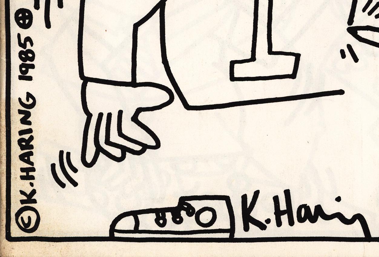 keith haring disegni da colorare