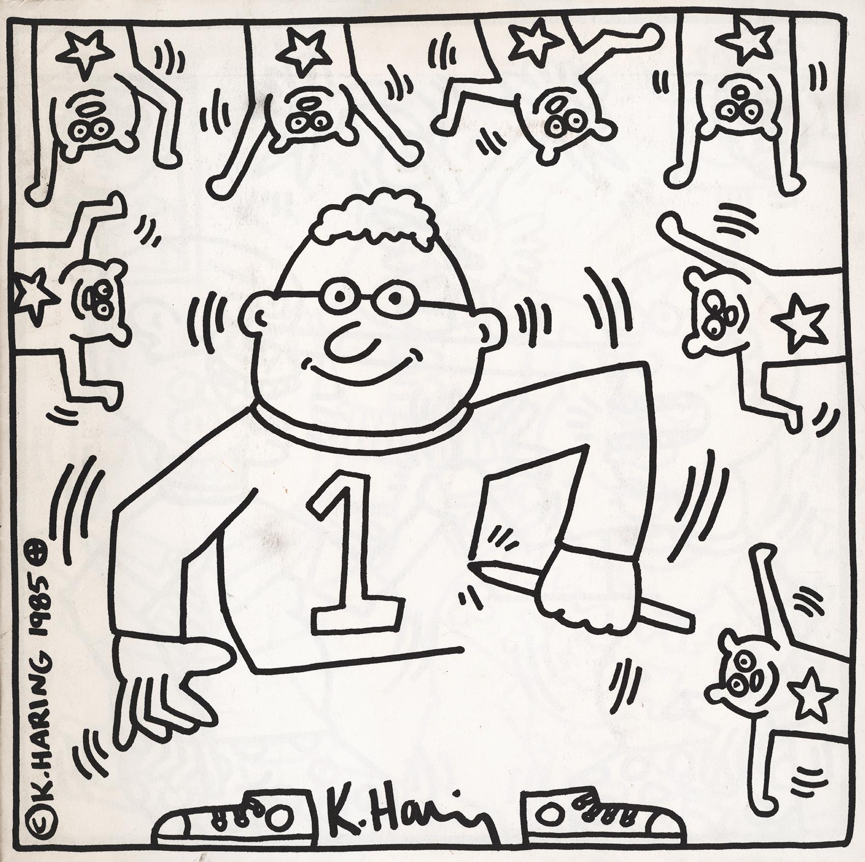 keith haring coloring pages