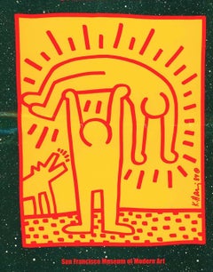 Keith Haring Cover Art SFMMA 1984
