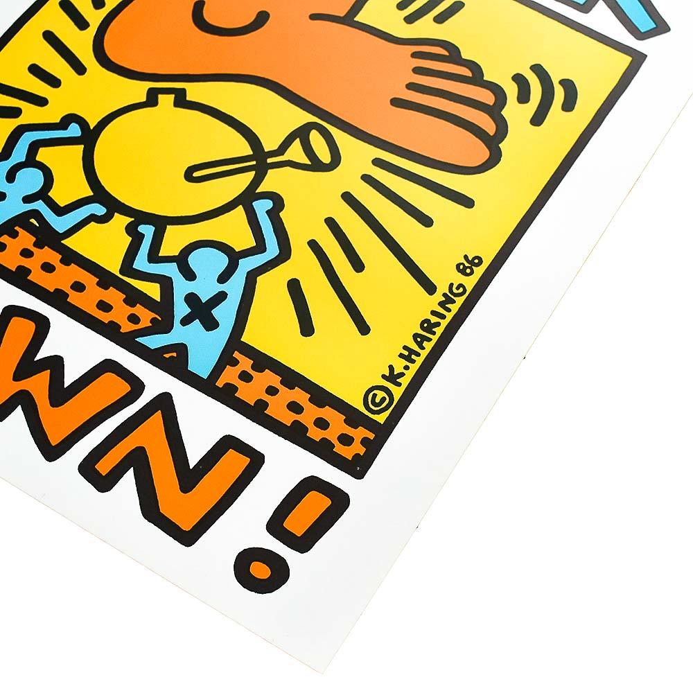 KEITH HARING Crack Down Poster For Sale 1