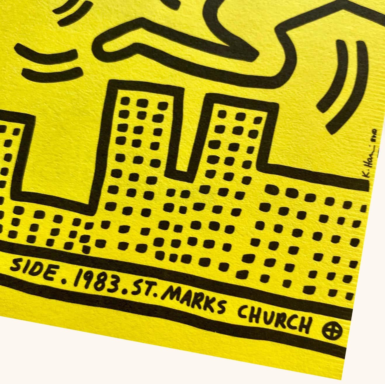 Keith Haring Dance on the Lower East Side (announcement) For Sale 2