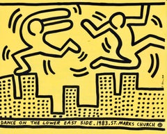 Dance on the Lower East Side von Keith Haring (Ankündigung)