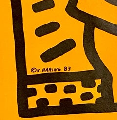 Keith Haring David Bowie Vinyl Record Art (Keith Haring album art)