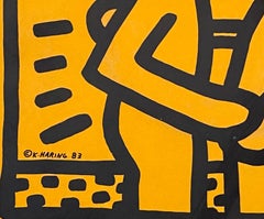 Keith Haring David Bowie Vinyl Record Art (Keith Haring album art)