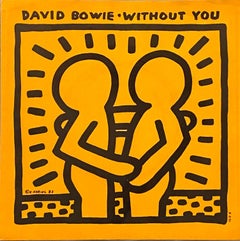 Keith Haring David Bowie Vinyl Record Art (Keith Haring album art)
