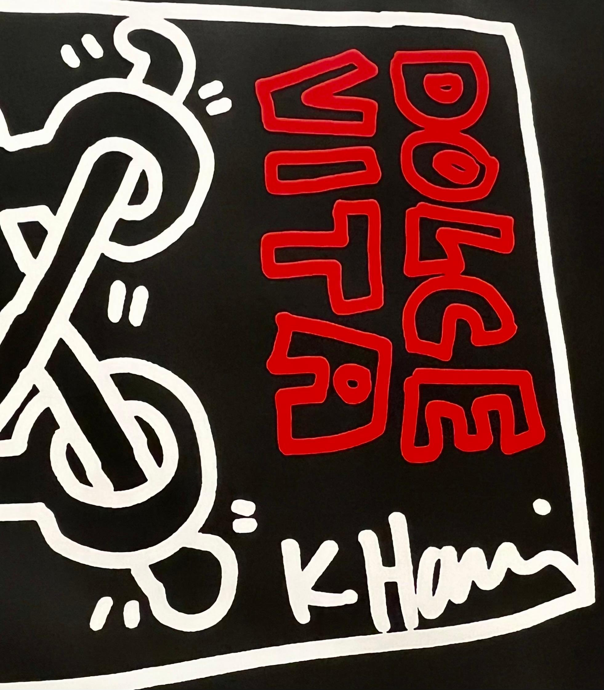 Keith Haring Dolce Vita poster 1991 (Keith Haring Switzerland)  2