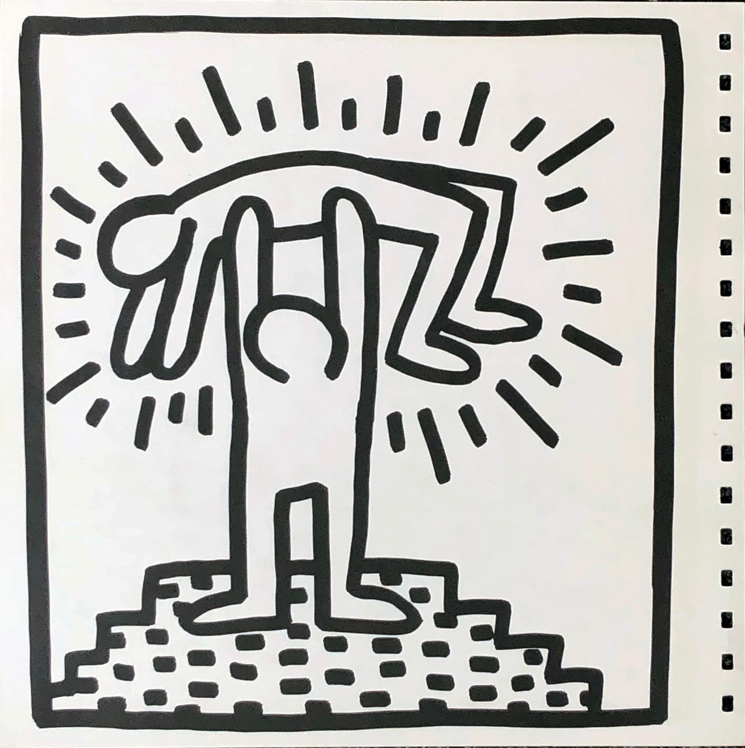 keith haring unsigned prints