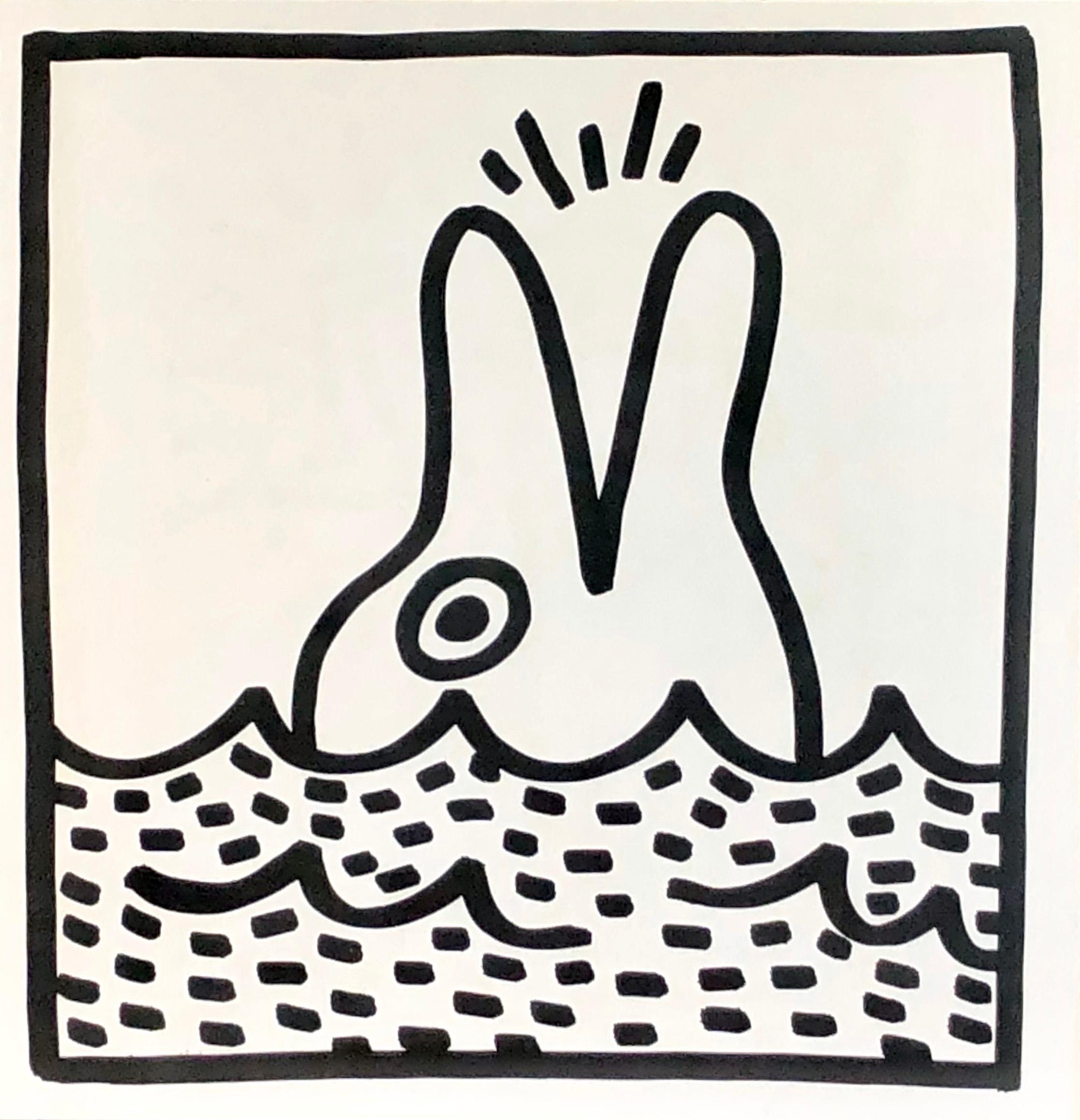 keith haring dolphins