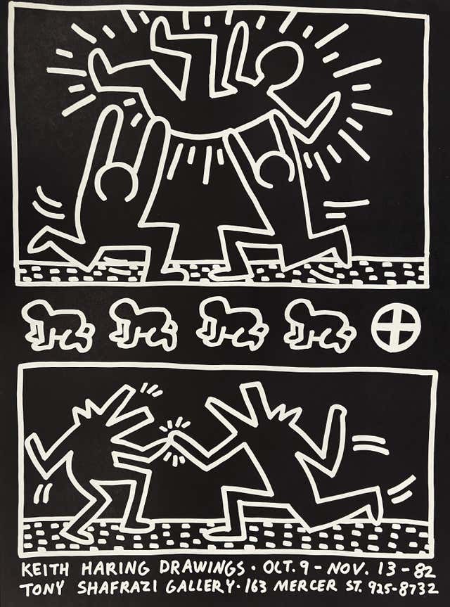 Keith Haring Keith Haring Drawings (1982 Tony Shafrazi exhibition