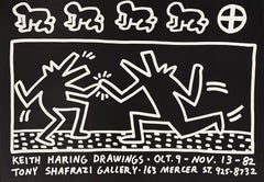 Keith Haring Drawings (1982 Tony Shafrazi exhibition poster)