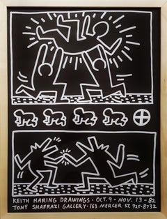 Affiche Keith Haring Drawings (Tony Shafrazi Gallery)