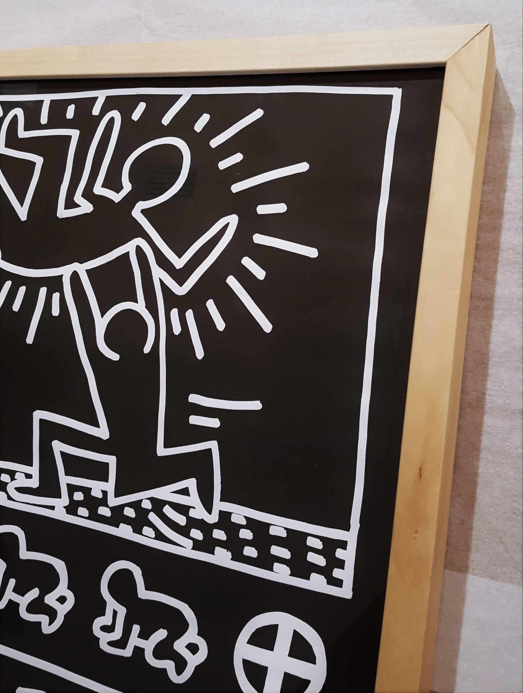 Keith Haring Drawings (Tony Shafrazi Gallery) Poster 1