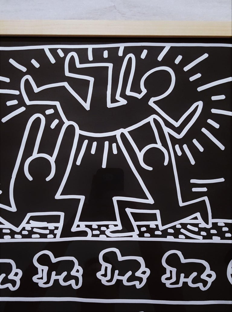 Keith Haring Drawings (Tony Shafrazi Gallery) For Sale 3