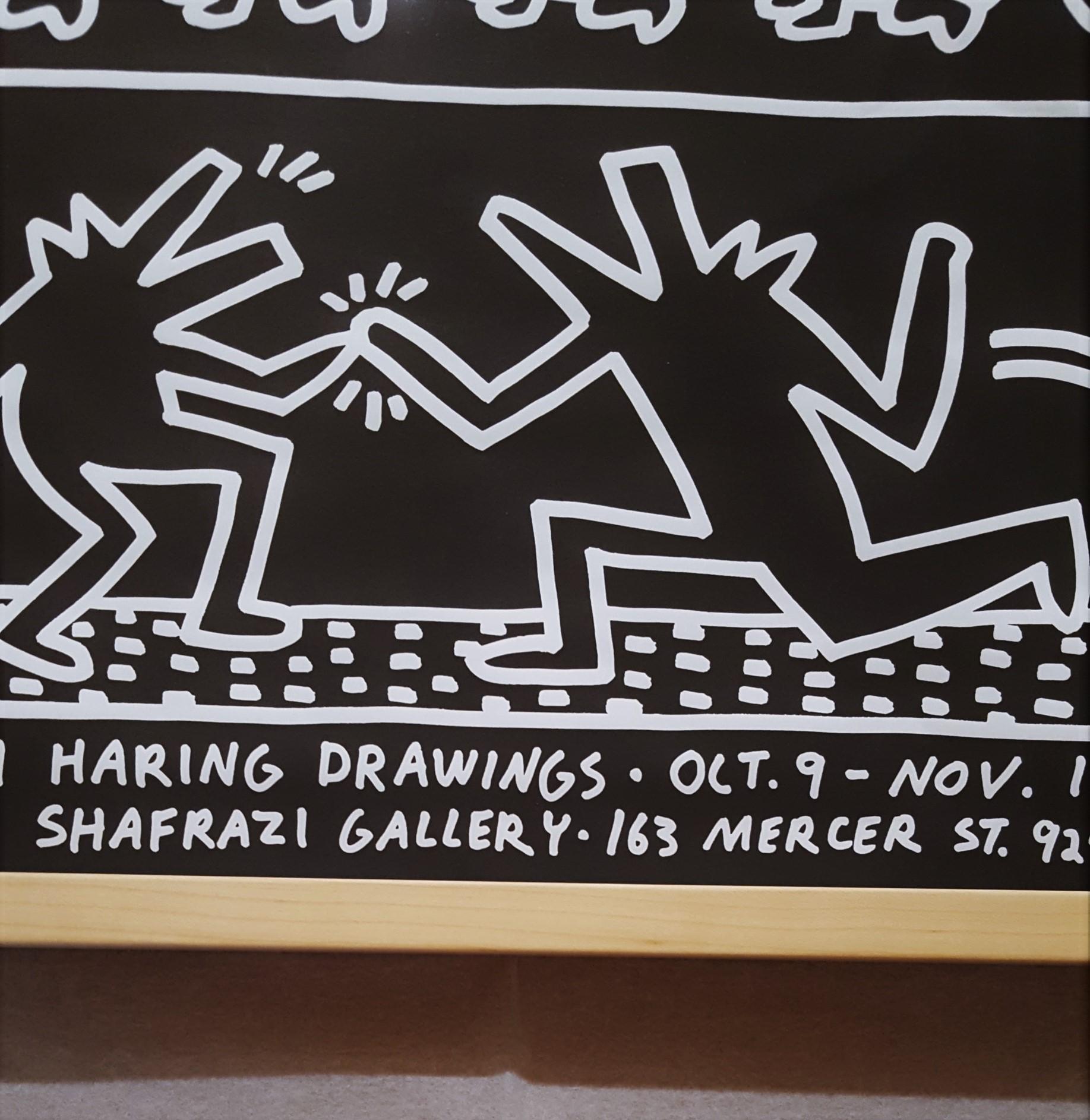 Keith Haring Drawings (Tony Shafrazi Gallery) Poster 4