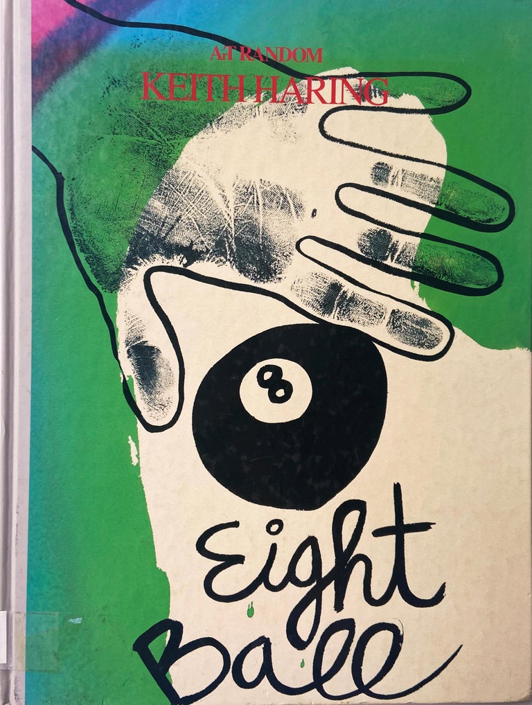 Keith Haring Eight Ball Book Agreement 1989 For Sale 4