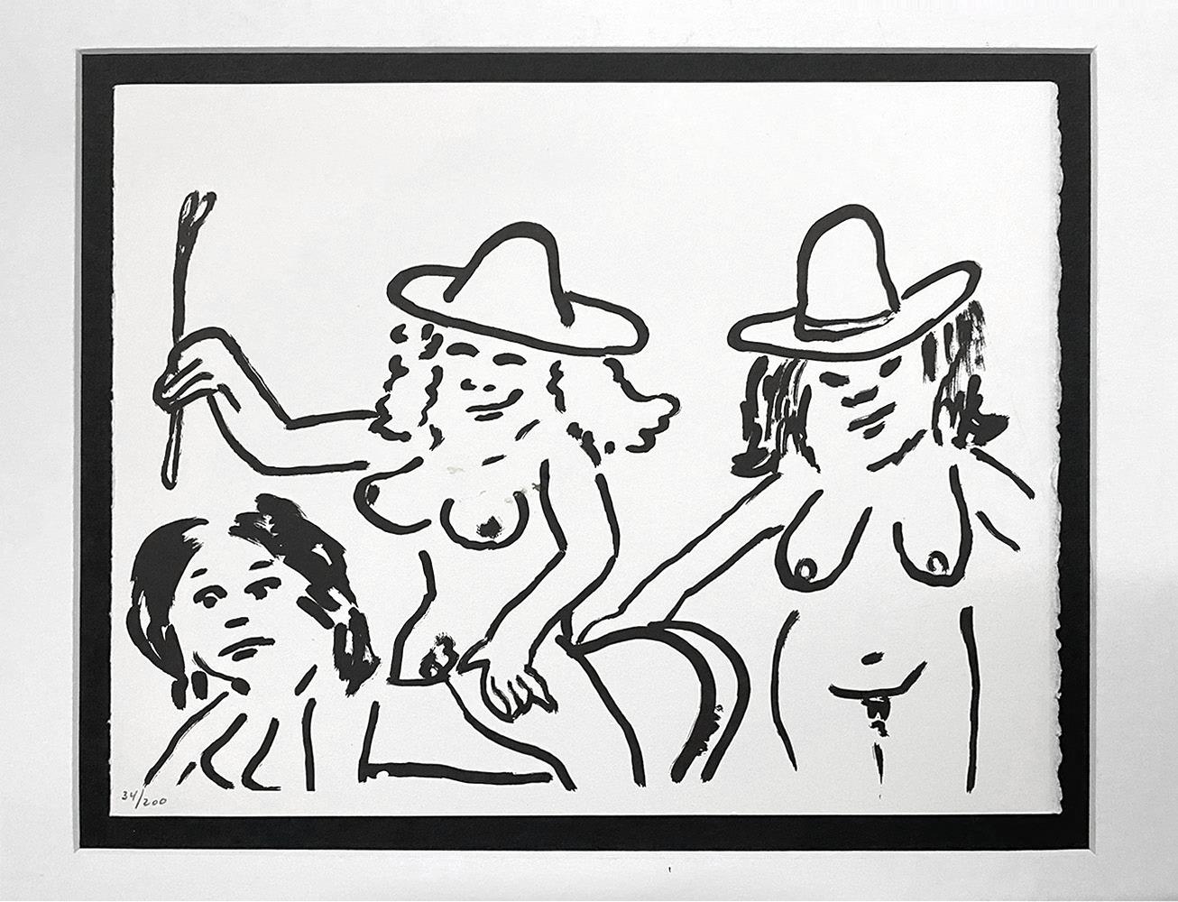 Keith Haring Fault Lines 1986 (4 works) For Sale 4