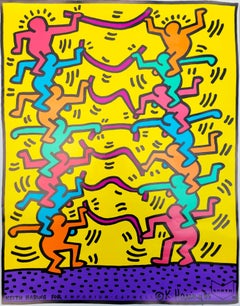 Keith Haring for Emporium Capwell (South of Market) Poster /// Pop Art San Fran