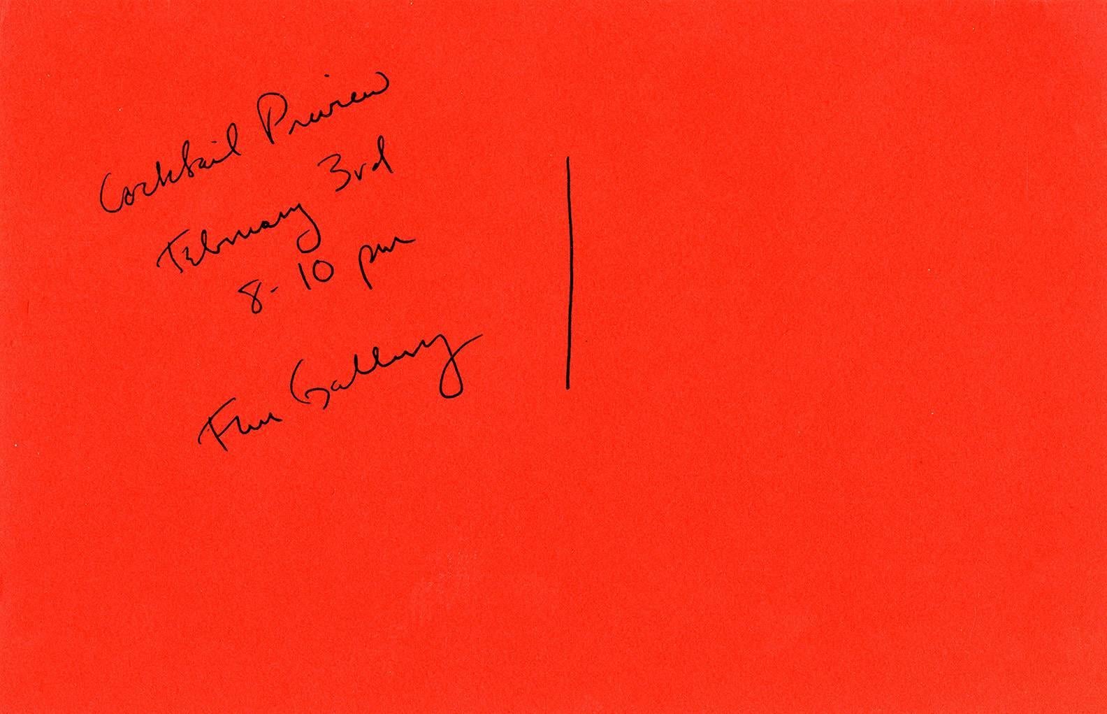 Die Keith Haring Fun Gallery 1983 (announcements Set von 2) im Angebot 2