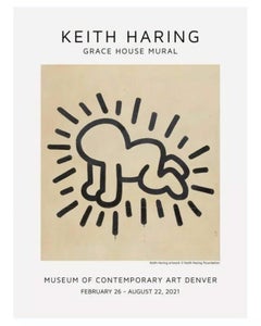 Used Keith Haring Grace House Print MCA Denver
