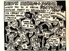 Halloween 1989 (Ankündigung) von Keith Haring
