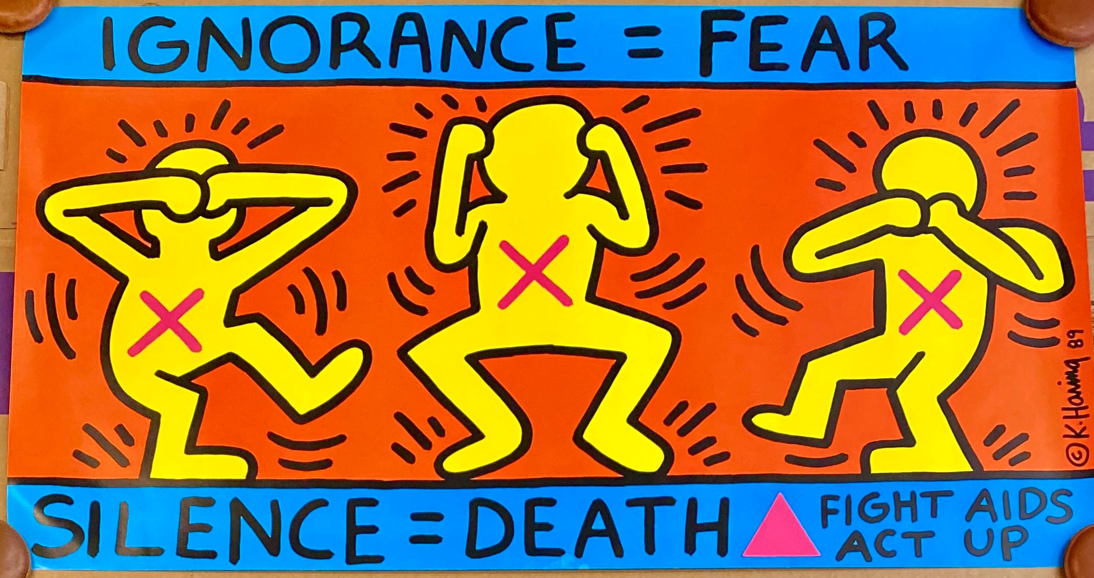 act up keith haring