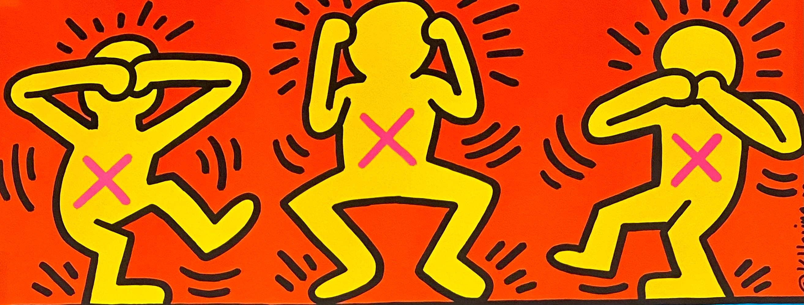 Keith Haring Ignorance = Fear, 1989 (Keith Haring Act Up poster) 3