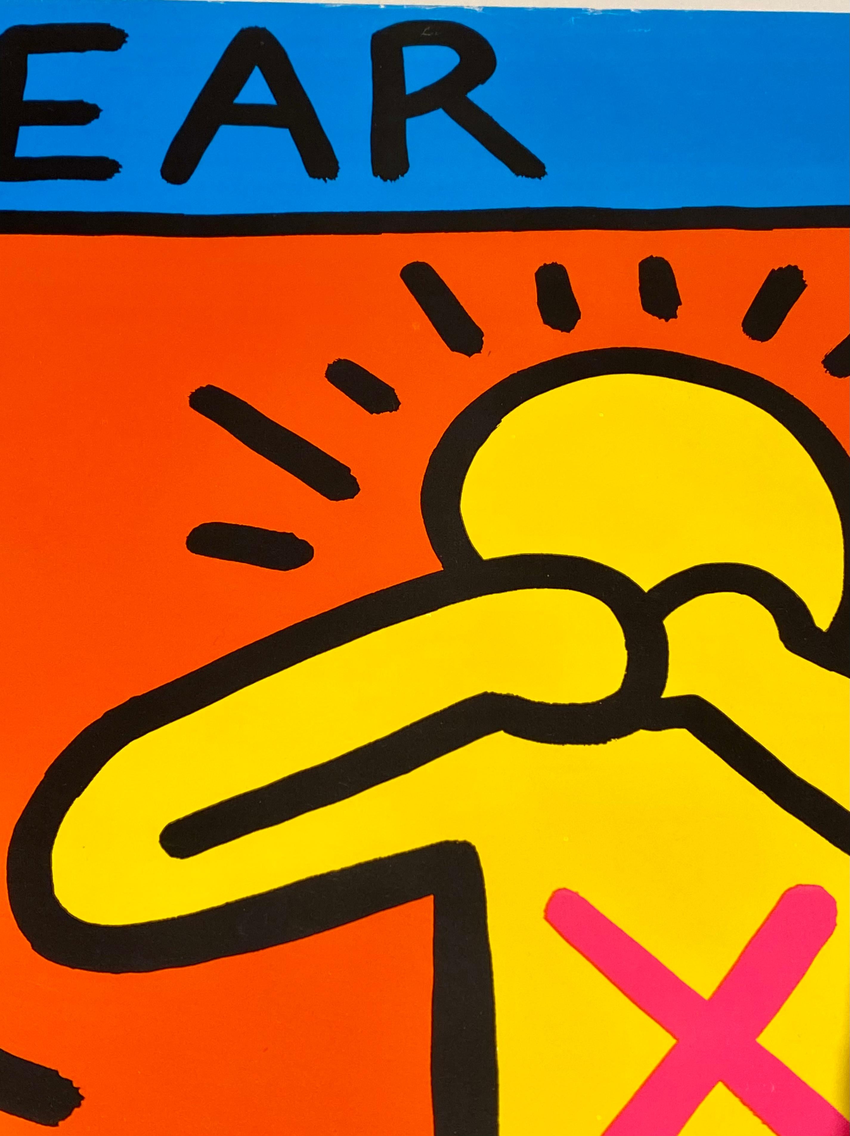 Keith Haring Ignorance = Fear, 1989 (Keith Haring Act Up poster) 2
