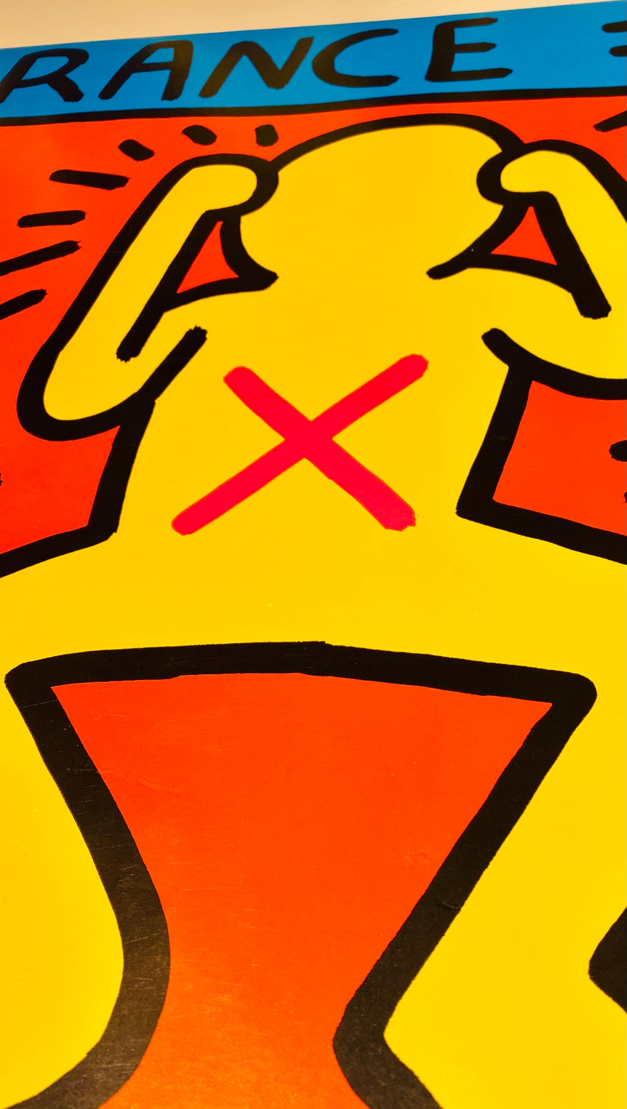 Keith Haring Ignorance = Fear, 1989 (Keith Haring Act Up poster) 6