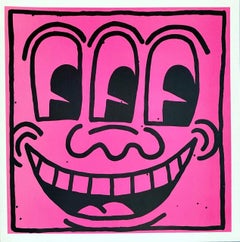 Keith Haring Tony Shafrazi gallery 1991 (Keith Haring poster card)