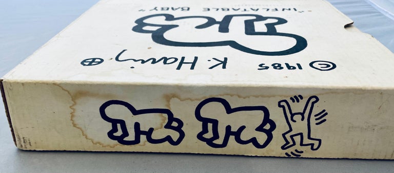 Keith Haring Keith Haring Inflatable Baby Box Keith Haring Pop Shop 1980s At 1stdibs