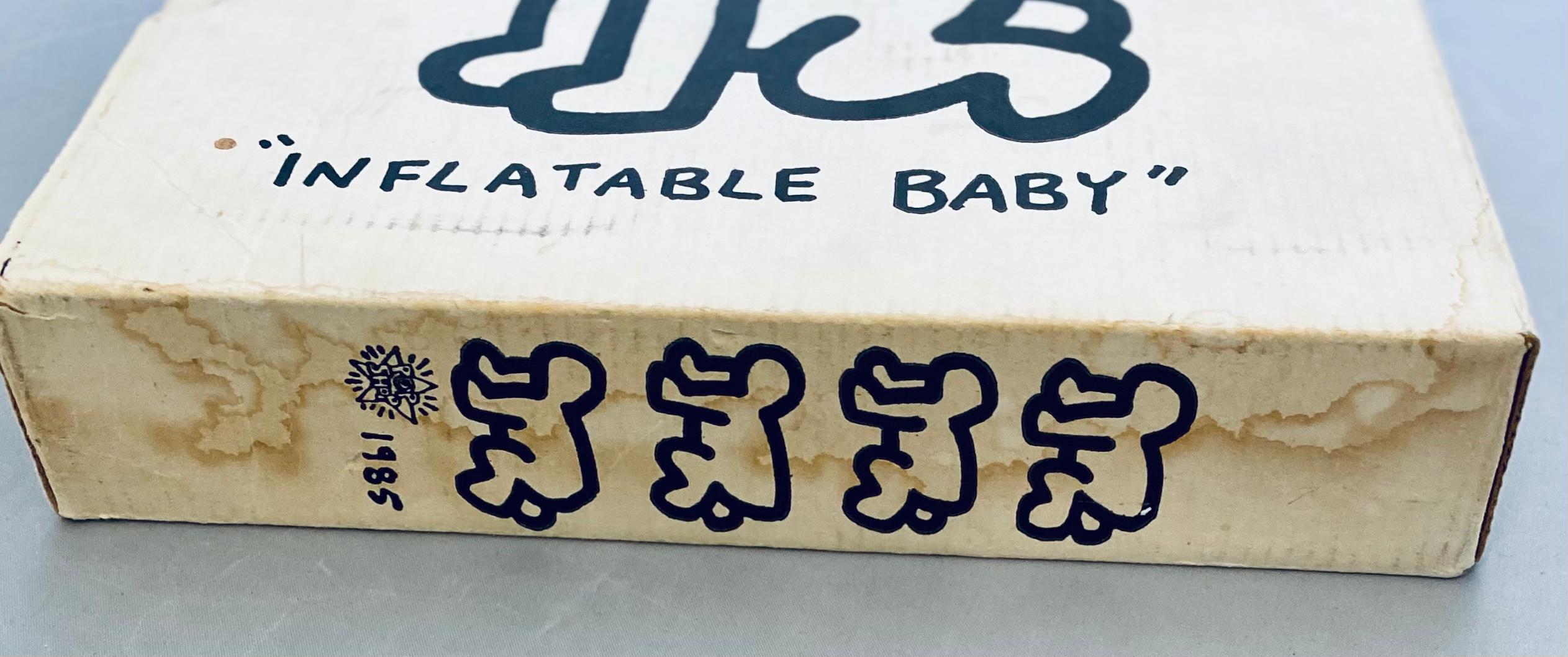 Keith Haring Inflatable Baby box (Keith Haring Pop Shop 1980s) 4