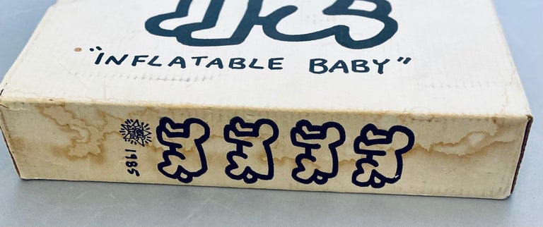 Keith Haring Keith Haring Inflatable Baby Box Keith Haring Pop Shop 1980s At 1stdibs