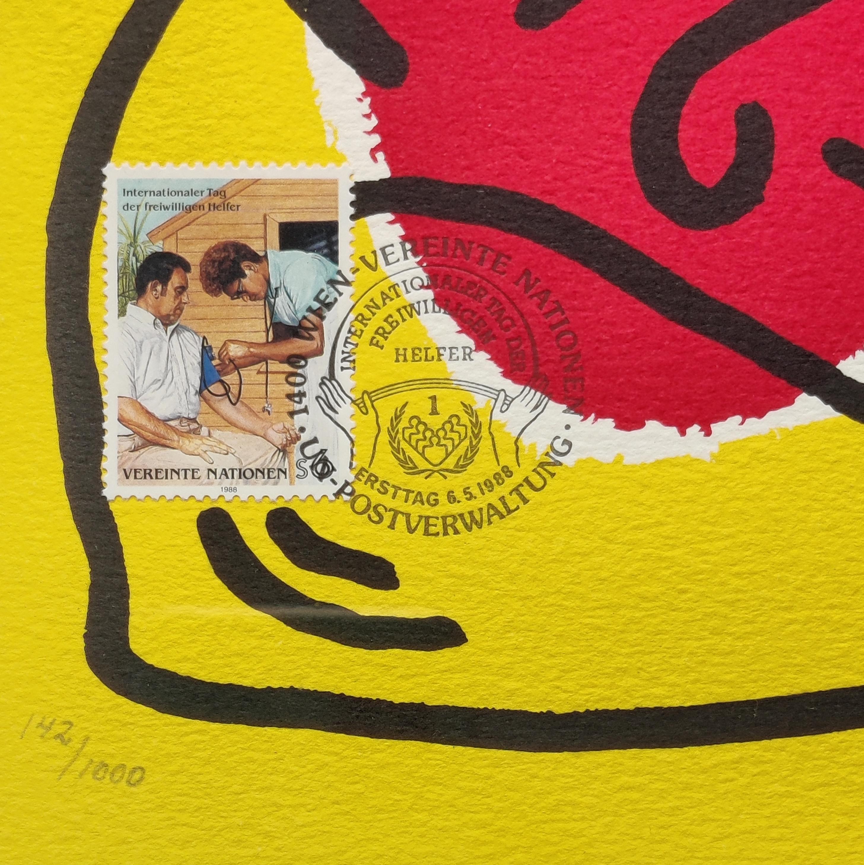 Keith Haring -- International Volunteer Day For Sale 3