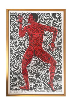 Affiche Keith Haring Into 84 (vintage Keith Haring) 