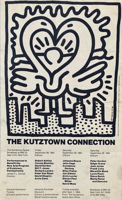 Keith Haring Kutztown Connection 1984 (Keith Haring prints posters)