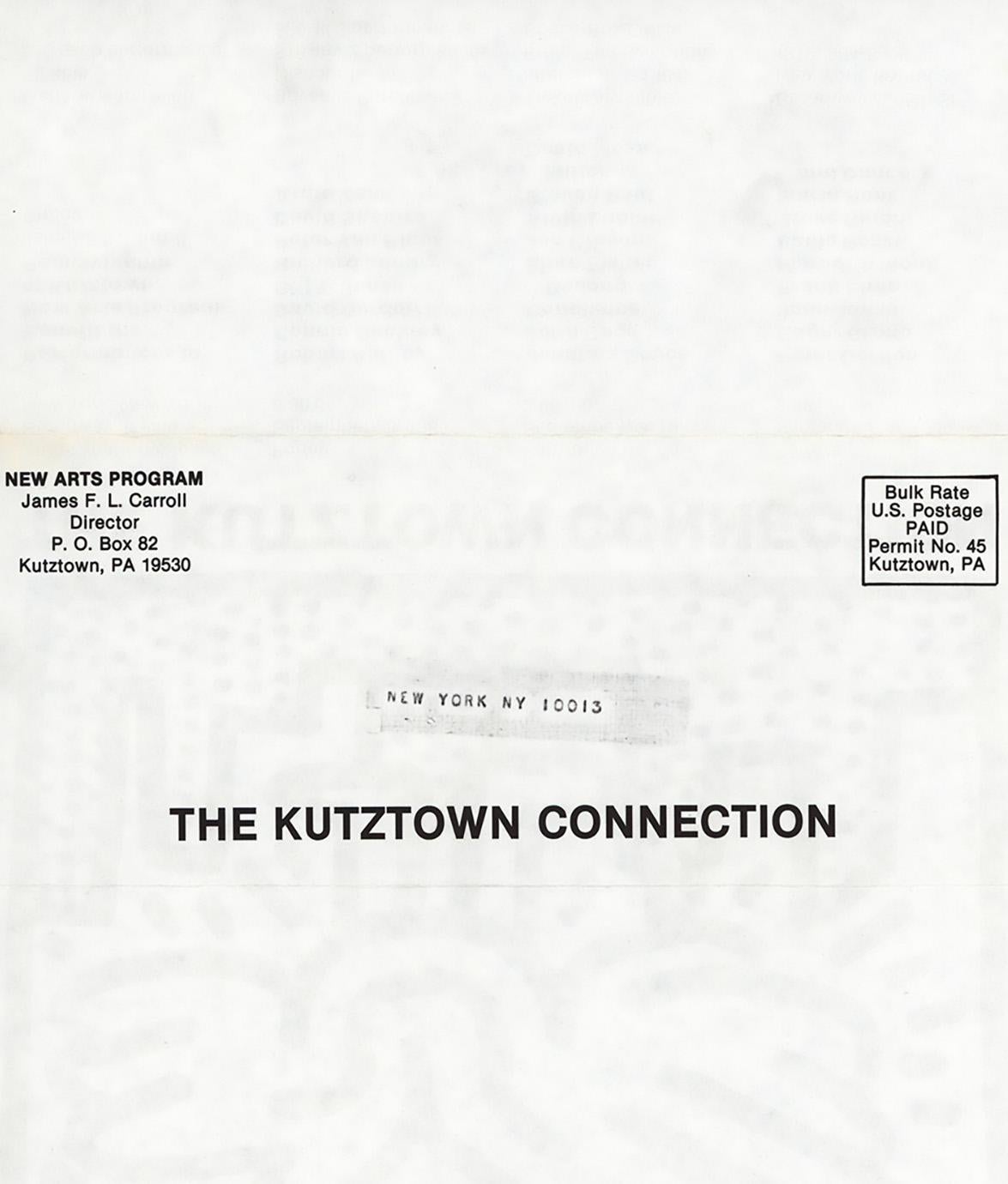 Keith Haring Kutztown Connection 1984 (Keith Haring prints posters) For Sale 3