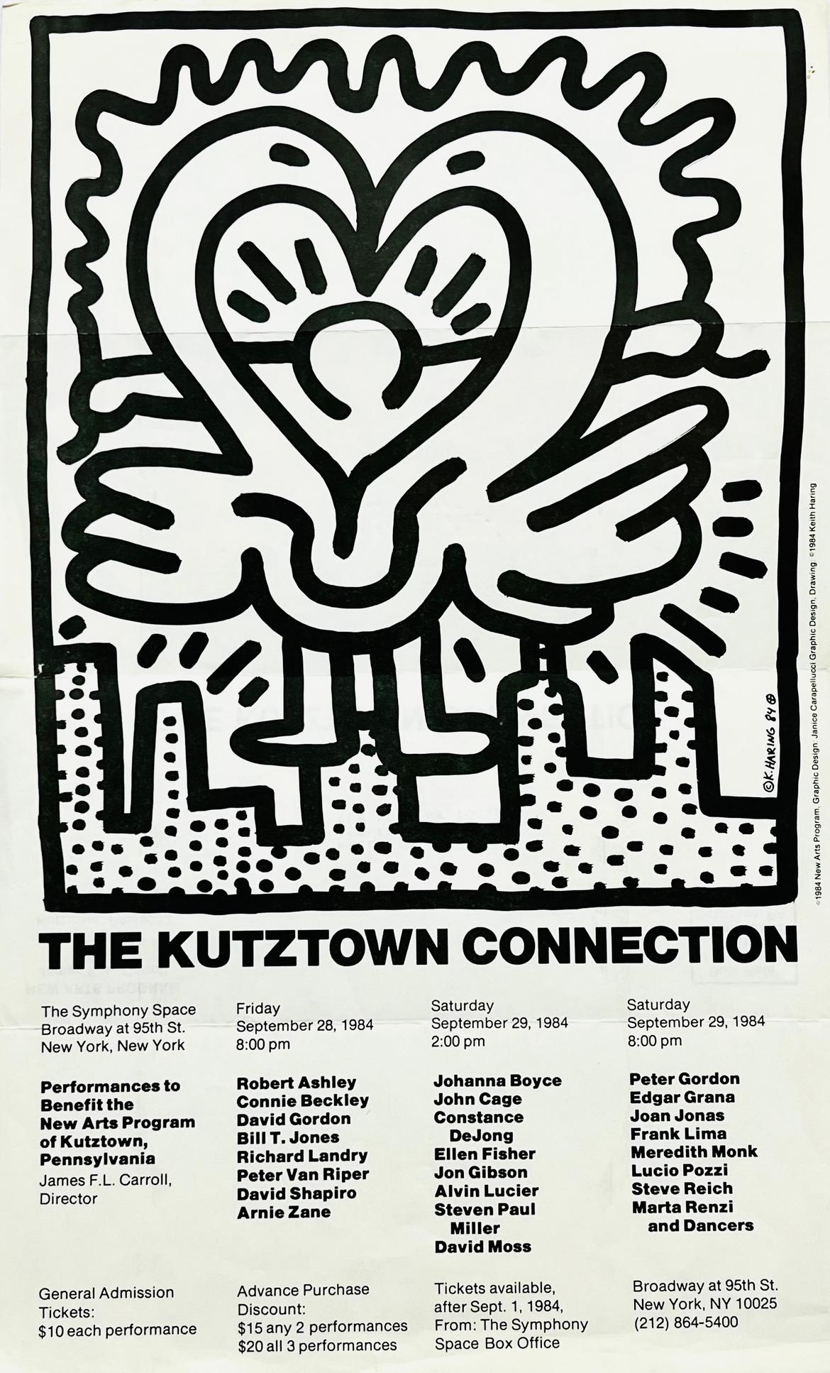 Keith Haring Kutztown Connection 1984 (Keith Haring imprime des affiches) 4