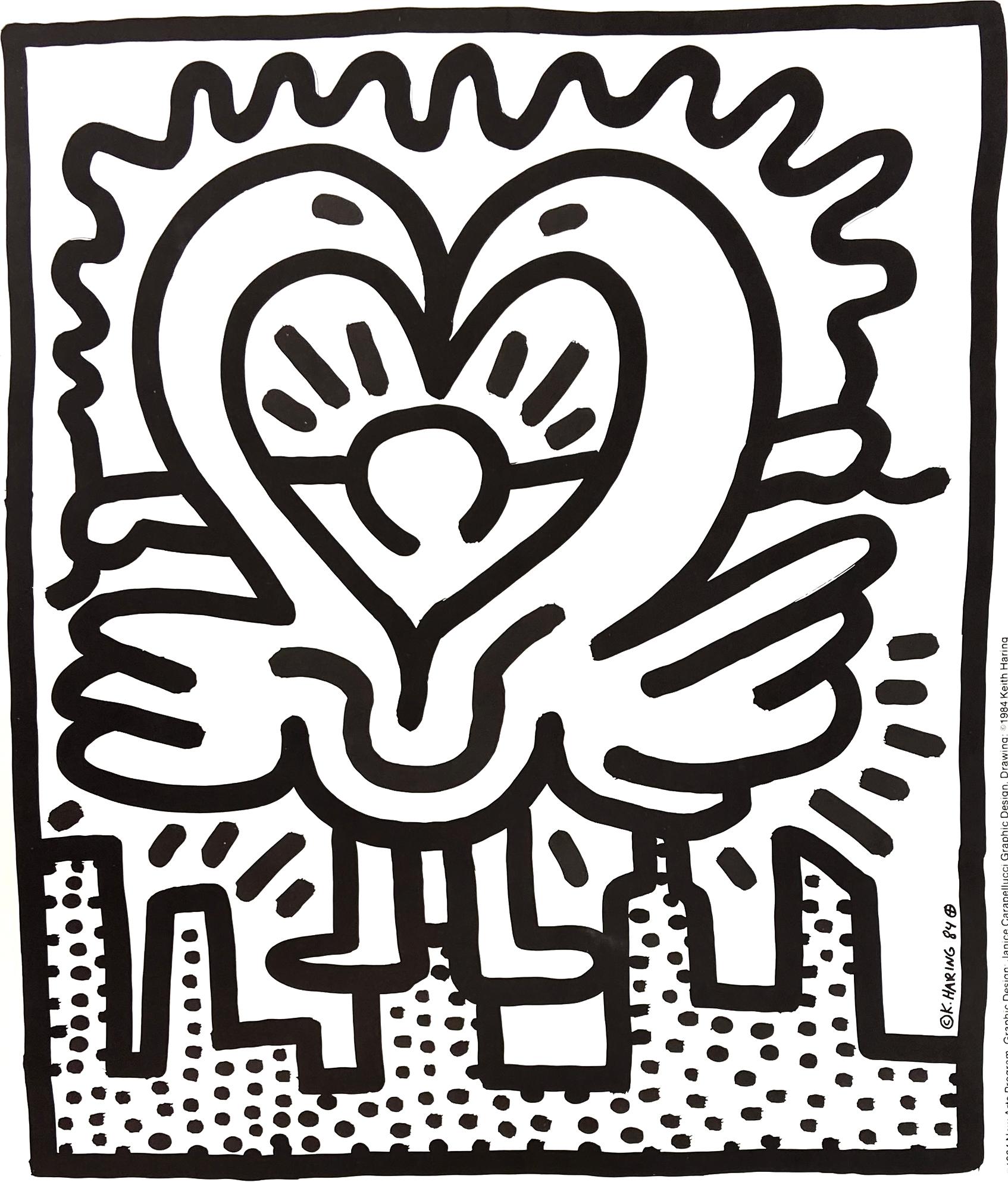 Keith Haring Kutztown Connection 1984 (Keith Haring prints posters)