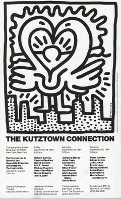 Keith Haring Kutztown Connection 1984 (Keith Haring imprime carteles)