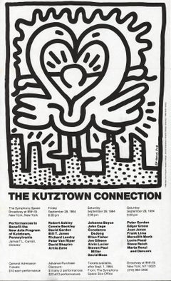 Keith Haring Kutztown Connection 1984 (Keith Haring imprime des affiches)