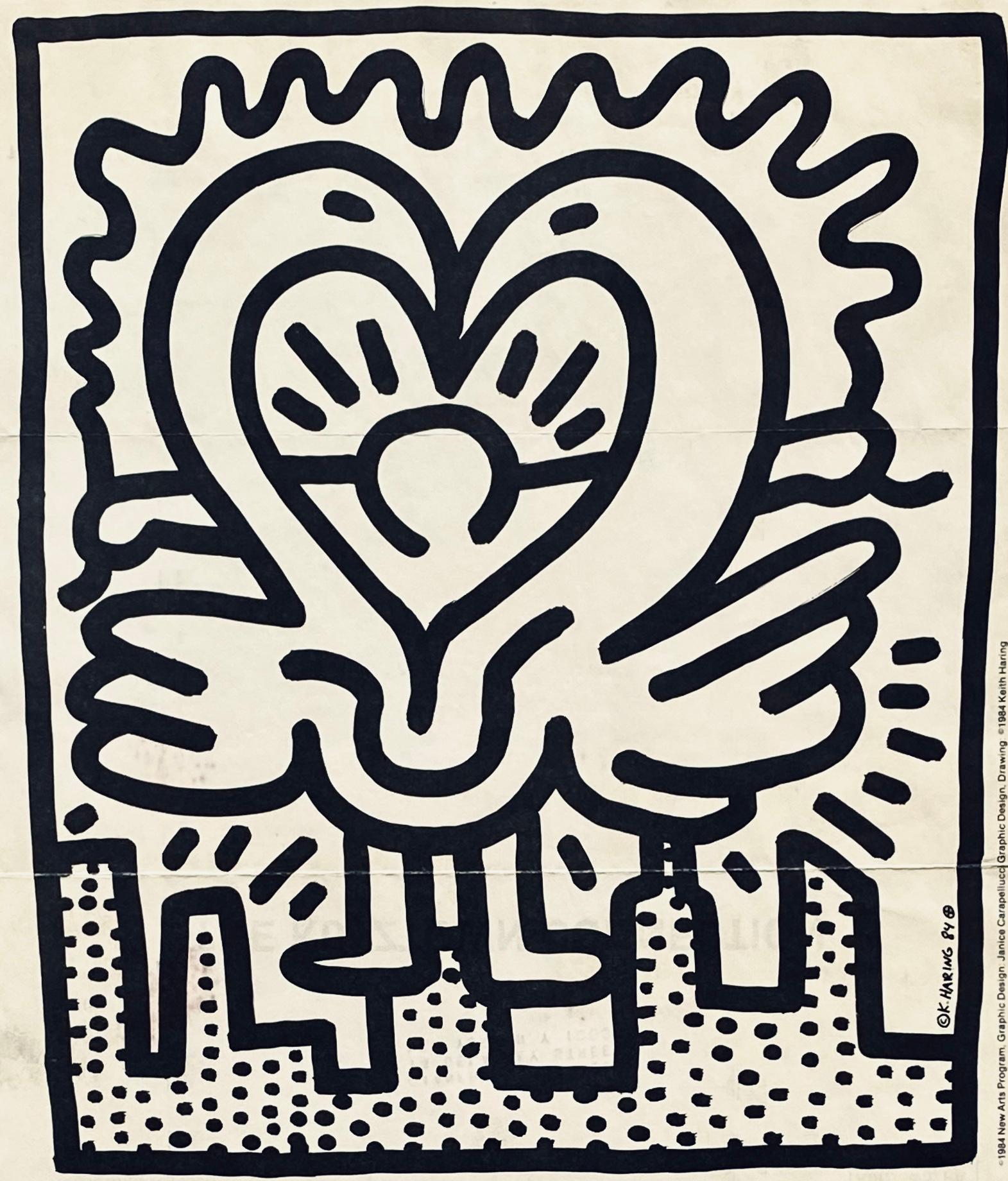 keith haring bird