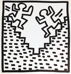 Keith Haring lithograph 1982