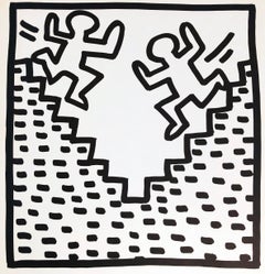 Keith Haring lithograph 1982 