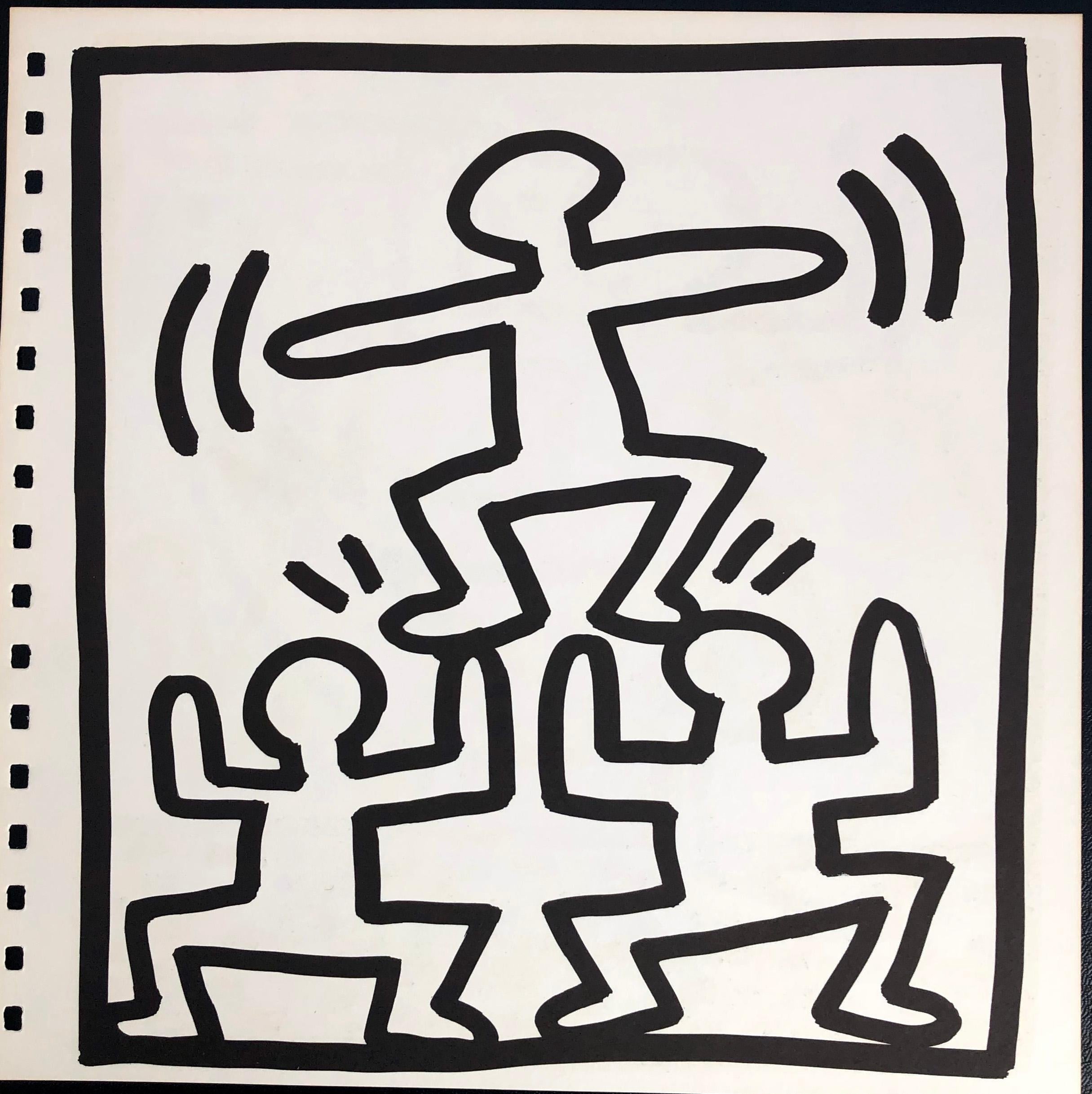 Keith Haring lithograph 1982 (Keith Haring prints)  1