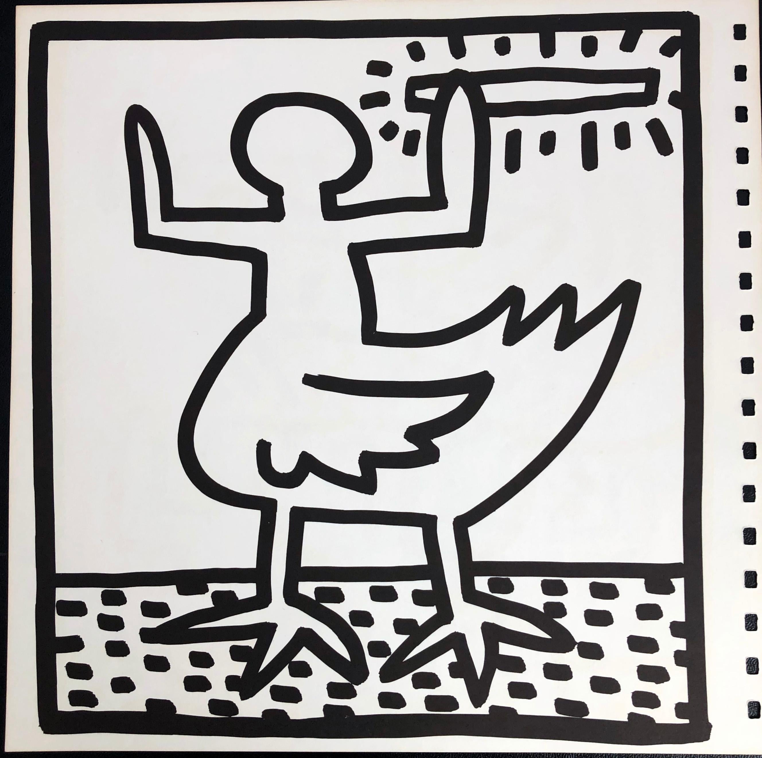 Keith Haring lithograph 1982 (Keith Haring prints)  2
