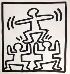 Keith Haring lithograph 1982 (Keith Haring prints) 