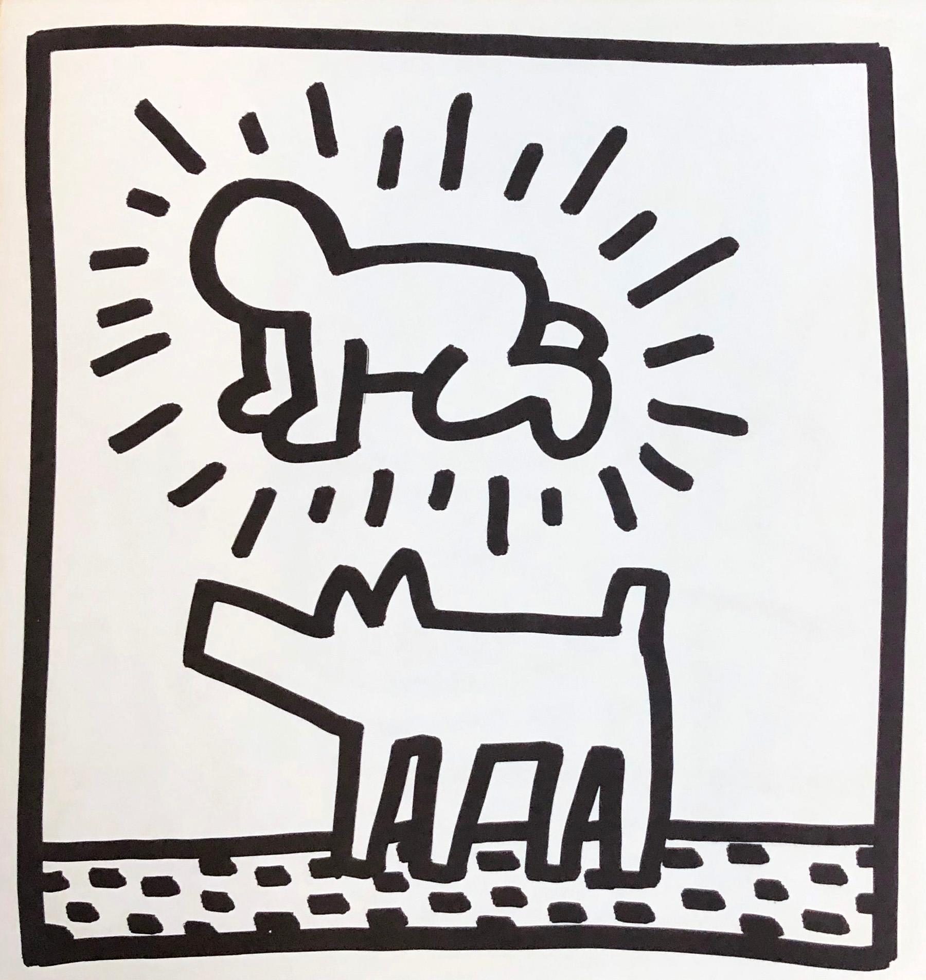 keith haring tony shafrazi gallery 1982