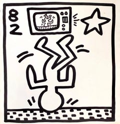 Keith Haring lithograph 1982 (Keith Haring prints)