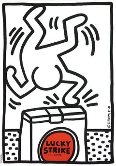 Vintage Keith Haring Lucky Strike (White)